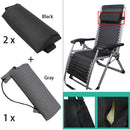 3pcs Neck Headrest Pillows For Folding  Recliner Lounge Sling Chair