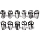 11PCS ER16 Collet Chuck Set ER16 Spring Collet Chuck Set 1-10MM for CNC Eng