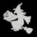 halloween magic broom metal cutting dies stencil scrapbook albumembossingcraftOZ