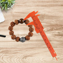 Tiny Mini 80mm Double Scale Plastic Vernier Caliper Ruler Gauge Measuring Tools