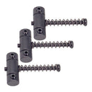 3x Bridge Saddles Locking Tune for Electric TL Tele Guitar DIY Replacement