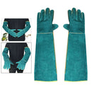 Reptile Handling Gloves Scratch Resistant Lizard Wild Animals Training Glove