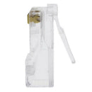 10pcs RJ45 CAT5 CAT5E CAT6 Metal Cable Modular Plug Connector 8P8 Dlqq Netw R5A4