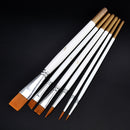 6PCS/Set Art Painting Brushes Set Acrylic Oil Watercolor Artist Paint Brushes