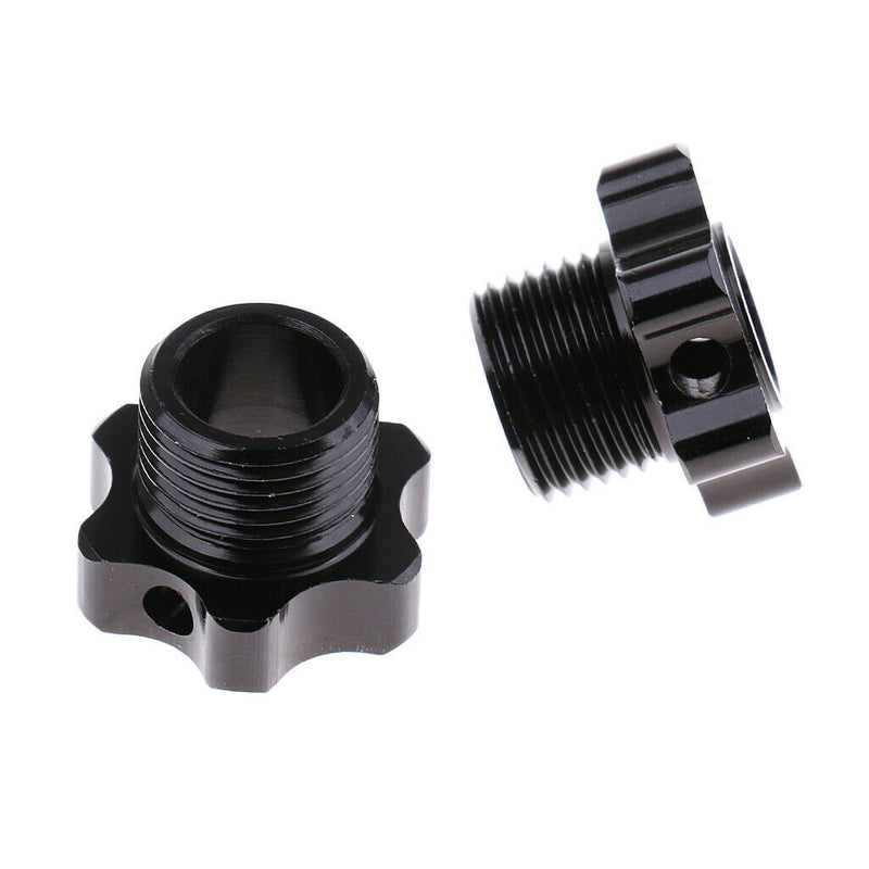 4 Pcs Hexagonal Wheels Hub 17mm Made Of Plastics Replacement For 1: 8 RC Crawler