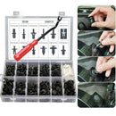 350Pcs Plastic Car Body Push Pin Rivet Fasteners Panel Lining Interior Buckle