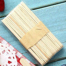 10Pcs Natural Wooden Lolly Sticks Grade  Lollipops Lollies Craft Wood Stick P6H0