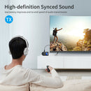 Bluetooth Audio Receiver Built-in V5.0 Chip, Portable Wireless Aux Adapter with