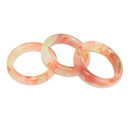 Chinese Natural Beautiful Colourful Jade Bangle Hand Carved Jade Bracelet Gift