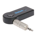 Car Interior 3.5mm Plug Audio Stereo Wireless Bluetooth Receiver Adapter A