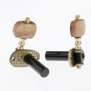 Pack of 6 Left+Right Opened Classical Guitar Tuning Keys Tuners Acacia