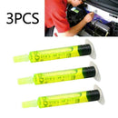 3 Pcs Car Leak Test Air Conditioning Fluorescent Hydraulic Systems Tracer Oil