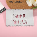Cutting Dies Embossing Decorative Mold Letters Scrapbook Template (GG0314)