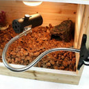 US 25-100W UVA UVB Heat Emitter Lamp+Holder Bulb Light Heater Pet Reptile  GIY