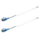 2pcs Adjustable Tension Downrigger, Outrigger Trolling Release Clips J002