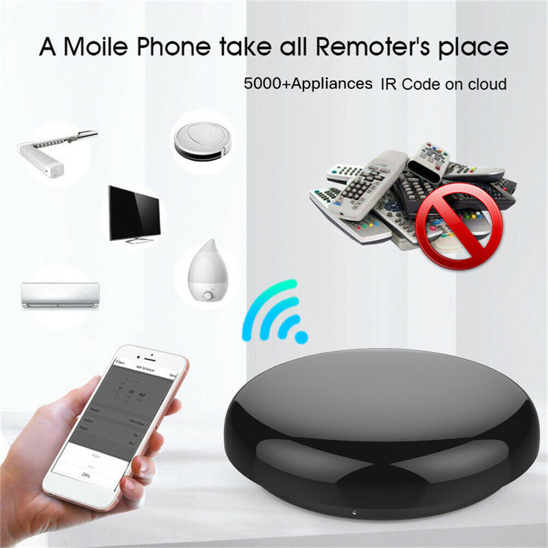 Wireless WiFi IR Remote Control Work with Alexa Google Home Assistant Smartphone