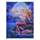 5D Full Drill Mermaid Painting by Number Diamond Painting Kit for Home Decor