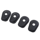 4x Motorcycle Turn Signals Indicator Adapter Spacers for Kawasaki Z250 2013 2014