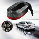 Car Carbon Fiber Rubber Front Bumper Lip Trim Splitter Guard Body Protector new