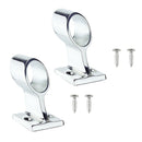 2xMirror, Polished Stainless Steel, Marine Railing, Handrail, Tube, Base,