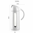 1X(320Ml Kitchen Glass Oil Pot Home Leak-Proof Oil Jar Seasoning Sauce Vine