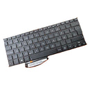 Spanish Layout Replacement Laptop Keyboard Glossy Black Frame for ASUS F200