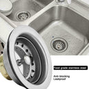 Kitchen Sink Basket Drain Strainer Stainless Steel W5X8