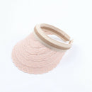 Summer Lace Empty Top Visor Outdoor Fashion Hollow Beach Hat Sun Protection