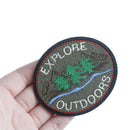 explore diy badge patch embroidered applique sewing patches clothes stickers JR