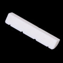 High quality Buffalo Bone Bridge Saddle Nut Slotted for Ukulele Uke Gui JR