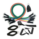 11pcs  Bands Set Pull Rope Home Gym Workout Fitness Elastic Exercise