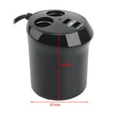 Car Cigarette Lighter 2 Way Dual USB Socket Charger Splitter Power Phone Adapter