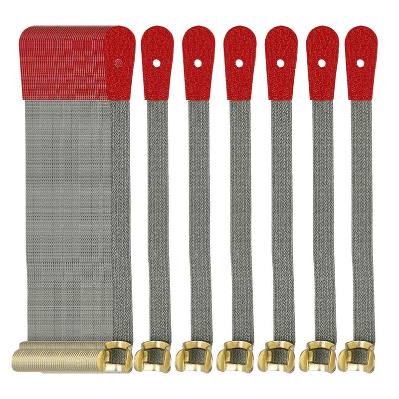 50 Piece Piano Spring Clip Clamp Strap Set