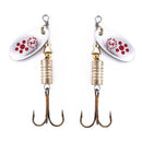 Hengjia Spoon Lure Hard Spinnerbait Metal Spinner Fishing Lures Pesca Swimb