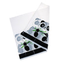 Panda tablecloth disposable plastic table cover for kids birthdayparty decor B&X