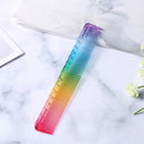 Anti-Static Rainbow Hair Comb Double Head Entangled Hair Styling Tool (7) A