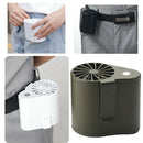2x Clip-on Mini Fan Mobile Summer Air Cooling Fan 5V for Outdoor Working