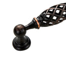 Metal Bird Cage Cabinet Door Pull Knobs Cupboard Drawer Handles 120X30mm A