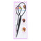 5X(2 pcs Topsy Tail Hair Styler Hair Style Hair Twister Snare Loop Black T9I8)