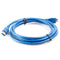 1.5M/5FT USB 3.0 A Male to mini B Cable 5Gbps blue Y3N9