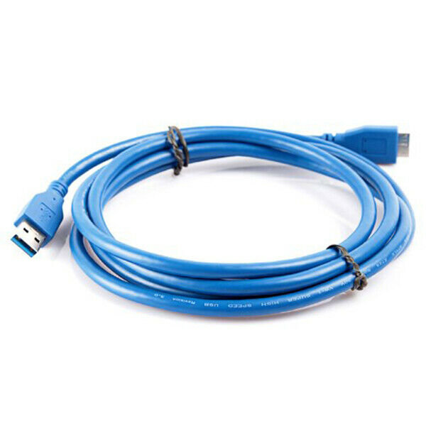 1.5M/5FT USB 3.0 A Male to mini B Cable 5Gbps blue Y3N9