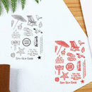 Handmade Umbrella Clear Silicone Stamp Scrapbook Photo Album Craft DIY Card W5Z0