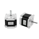 23Hs5628 4-Lead Nema 57 Stepper Motor 165 Oz-In 56Mm 2.8A 6.35Mm Diame Cnc