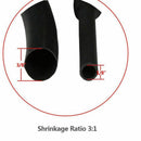 Heat Shrink Tubing Black 170pcs Ratio 3: 1 Dual Wall Adhesive Lined Heat Sh
