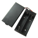 Plastic 18650 Battery Storage Case Box Holder with Wire Leads Storage Case