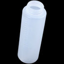 180cc White Plastic Squeeze Bottle Oil Sauce Dispenser Nozzle Cap Attached I1G8