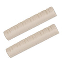 2 Pieces Slotted Nuts For 12 String Acoustic Guitar Bass Replacement