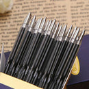 New Black ink Color 0.7mm Refills 100pcs Stationery Pen Refill Pen Pen Refills