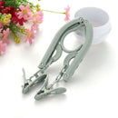 4 PCS Portable Folding Clothes Hangers with 8 Hanger Clips for Scarves Suit S1D2