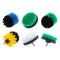 6 Piece Drill Brush Attachment Set for Grout Corners Bathroom and Kitchen